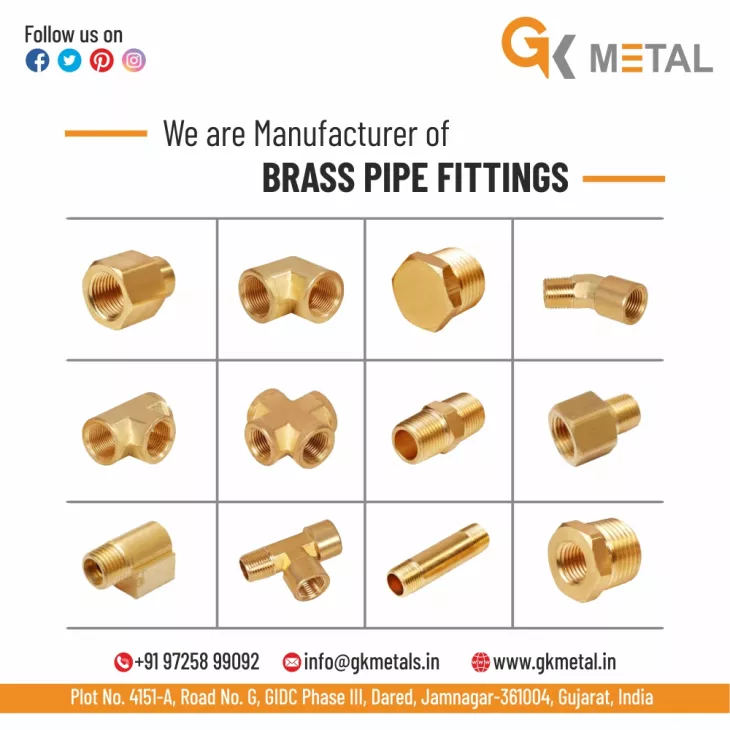 brass pipe fittings manufacturers in india