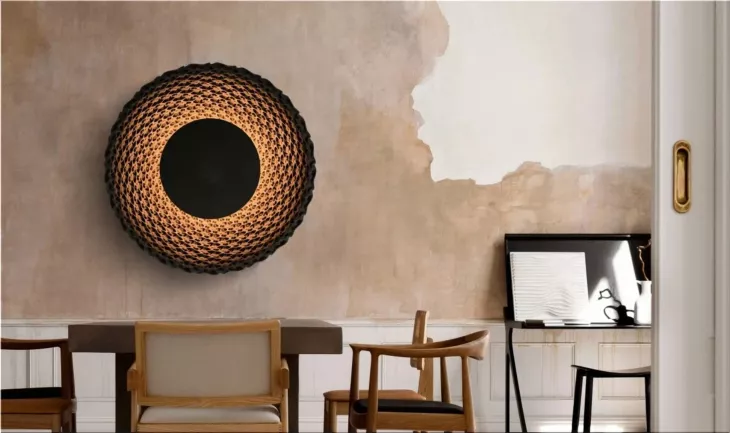 Sculptural Wall Lamps Inspired by Sunflowers